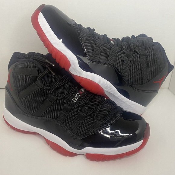 Air Jordan 11 Retro Bred 2012black red 378037-010